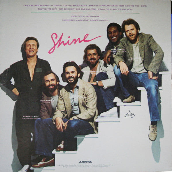 Average White Band - Shine (Vinyl, LP, Album) Very Good Plus (VG+) / Very Good (VG)