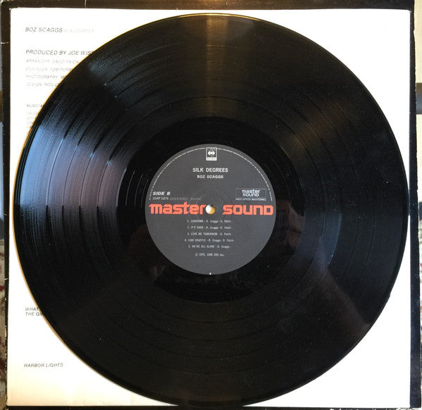 Boz Scaggs - Silk Degrees (Vinyl, LP, Album, Reissue) Good Plus (G+) / Very Good (VG)