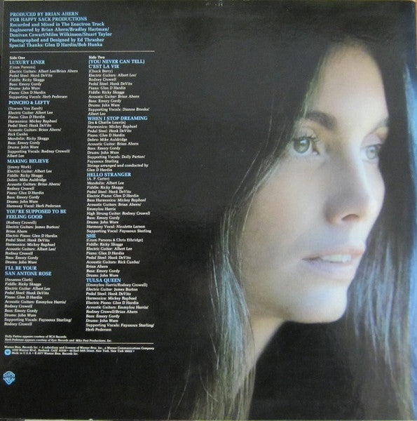 Emmylou Harris - Luxury Liner (Vinyl, LP, Album) Very Good Plus (VG+) / Very Good (VG)