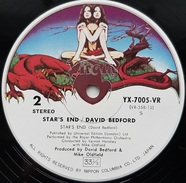 David Bedford - Star's End (Vinyl, LP, Album) Very Good Plus (VG+) / Very Good (VG)