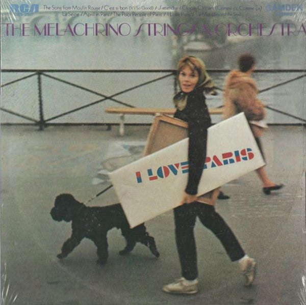 The Melachrino Strings And Orchestra - I Love Paris (Vinyl, LP) Very Good Plus (VG+) / Very Good Plus (VG+)