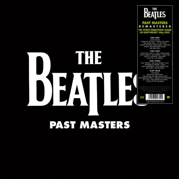 The Beatles - Past Masters (2xVinyl, LP, Compilation, Reissue, Remastered, Stereo, Mono) Near Mint (NM or M-) / Near Mint (NM or M-)