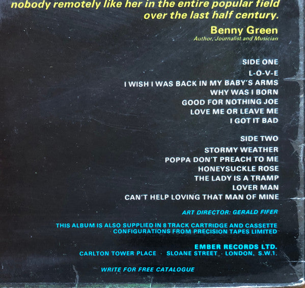 Lena Horne - Lena (Vinyl, LP, Stereo) Very Good (VG) / Very Good (VG)