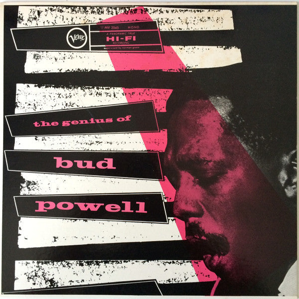 Bud Powell - The Genius of Bud Powell (Vinyl, LP, Album, Reissue, Mono) Very Good Plus (VG+) / Very Good (VG)