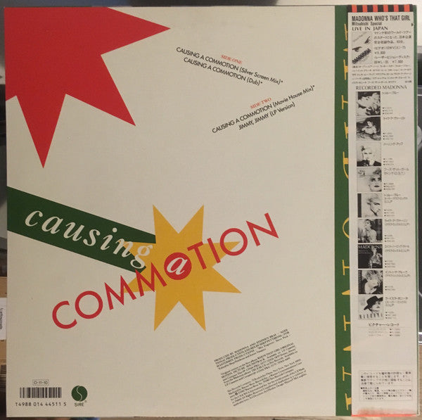 Madonna - Causing A Commotion (Vinyl, 12", 45 RPM, Mini-Album)