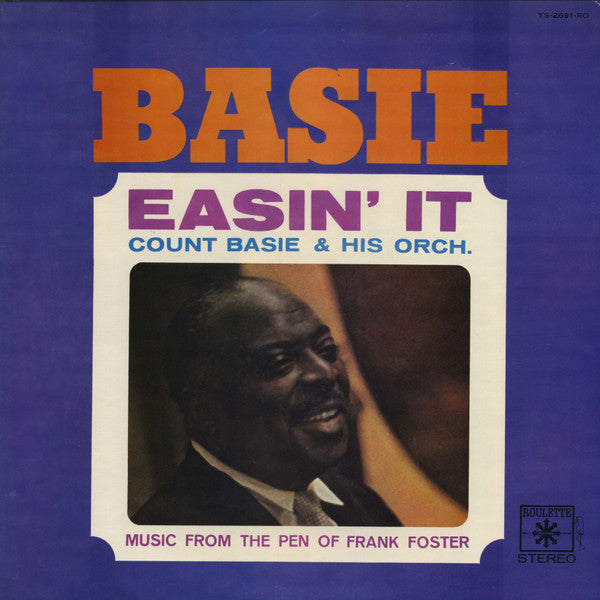 Count Basie Orchestra - Easin' It (Music From The Pen Of Frank Foster) (Vinyl, LP, Album, Stereo) Very Good Plus (VG+) / Very Good (VG)