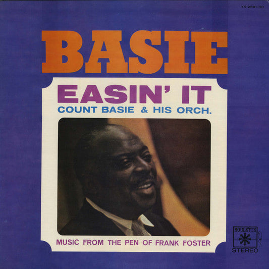 Count Basie Orchestra - Easin' It (Music From The Pen Of Frank Foster) (Vinyl, LP, Album, Stereo) Very Good Plus (VG+) / Very Good (VG)
