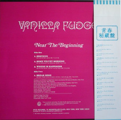 Vanilla Fudge - Near The Beginning (Vinyl, LP, Album, Reissue) Very Good Plus (VG+) / Very Good Plus (VG+)