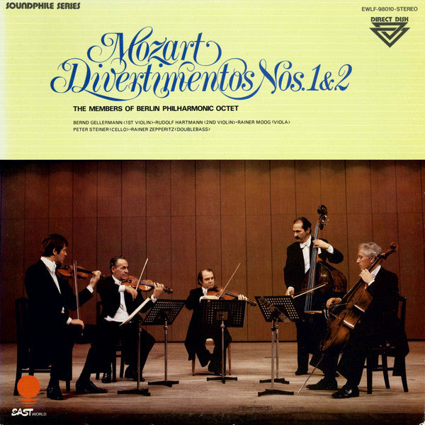 Wolfgang Amadeus Mozart - Divertimentos Nos. 1 & 2 (Vinyl, LP, Album) Very Good Plus (VG+) / Very Good (VG)