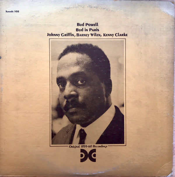 Bud Powell - Bud In Paris (Vinyl, LP, Album, Mono) Very Good (VG) / Very Good (VG)