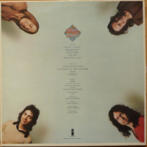 Free - Free At Last (Vinyl, LP, Album, Reissue, Stereo) Very Good Plus (VG+) / Good Plus (G+)