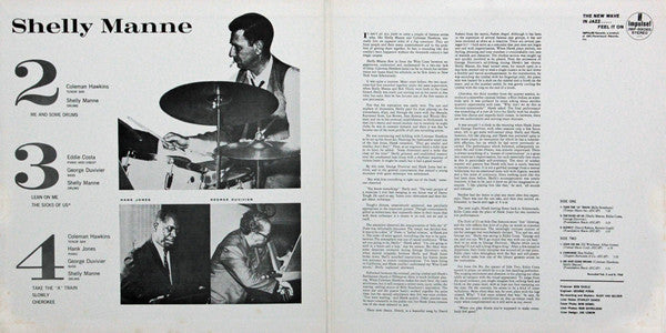 Shelly Manne - 2-3-4 (Vinyl, LP, Album, Reissue, Stereo) Very Good Plus (VG+) / Good Plus (G+)