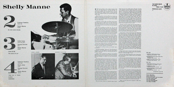 Shelly Manne - 2-3-4 (Vinyl, LP, Album, Reissue, Stereo) Very Good Plus (VG+) / Very Good (VG)