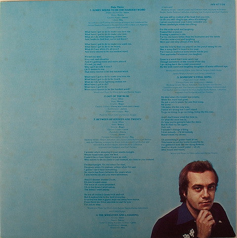 Elton John - Blue Moves (2xVinyl, LP, Album) Very Good (VG) / Good Plus (G+)