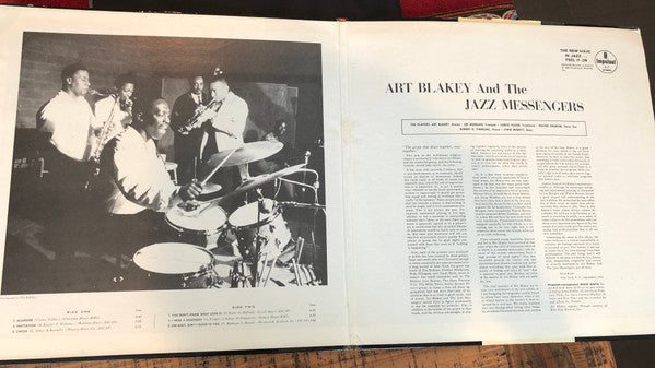 Art Blakey & The Jazz Messengers - Art Blakey & The Jazz Messengers (Vinyl, LP, Album, Reissue, Stereo) Very Good Plus (VG+) / Very Good (VG)