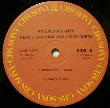 Herbie Hancock - An Evening With Herbie Hancock & Chick Corea In Co...