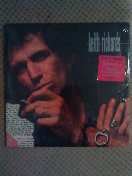 Keith Richards - Talk Is Cheap (Vinyl, LP, Album) Very Good (VG) / Very Good Plus (VG+)