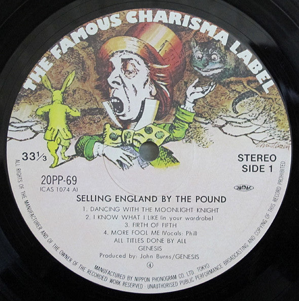 Genesis - Selling England By The Pound (Vinyl, LP, Album, Reissue) Near Mint (NM or M-) / Very Good (VG)