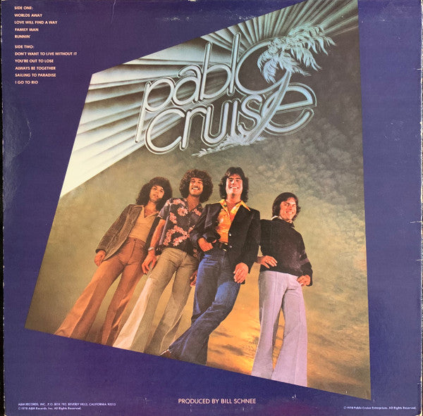 Pablo Cruise - Worlds Away (Vinyl, LP, Album, Stereo) Good Plus (G+) / Very Good (VG)