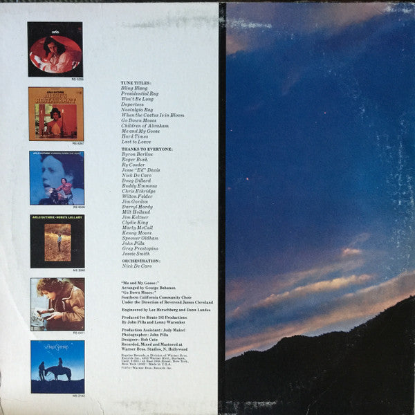 Arlo Guthrie - Arlo Guthrie (Vinyl, LP, Album) Good Plus (G+) / Very Good Plus (VG+)