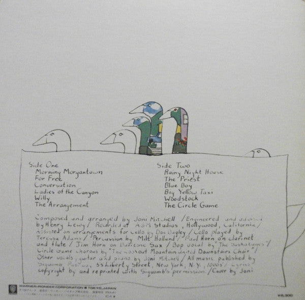 Joni Mitchell - Ladies Of The Canyon (Vinyl, LP, Album, Reissue)