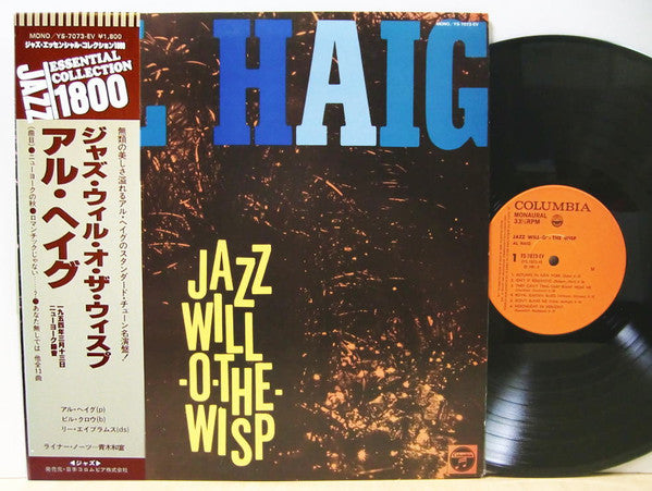 Al Haig - Jazz Will-O'-The-Wisp (Vinyl, LP, Album, Reissue, Mono) Very Good Plus (VG+) / Good (G)