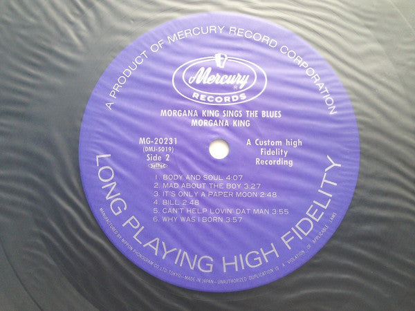 Morgana King - Sings The Blues (Vinyl, LP, Album, Limited Edition, Reissue) Very Good Plus (VG+) / Very Good Plus (VG+)