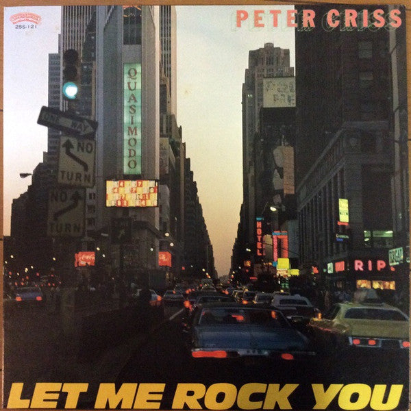 Peter Criss - Let Me Rock You (Vinyl, LP, Album) Very Good Plus (VG+) / Good Plus (G+)