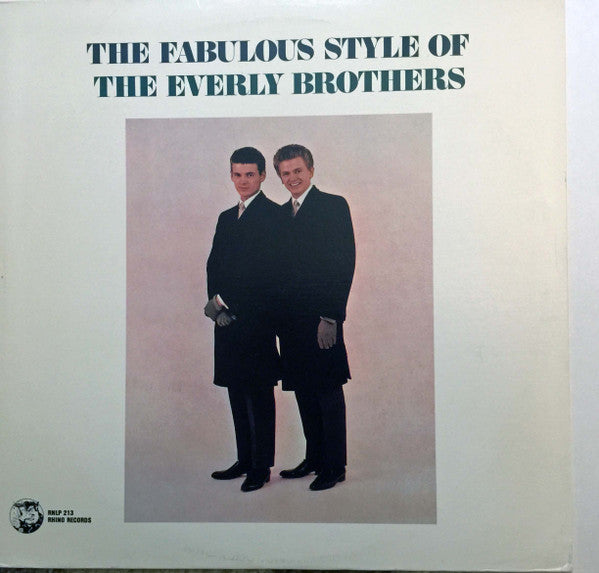 Everly Brothers - The Fabulous Style Of The Everly Brothers (Vinyl, LP, Compilation, Reissue) Very Good (VG) / Good Plus (G+)