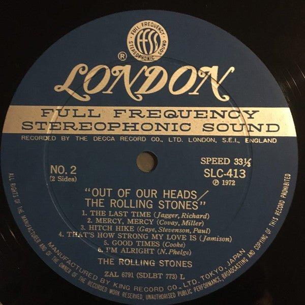 The Rolling Stones - Out Of Our Heads (Vinyl, LP, Album, Stereo) Very Good Plus (VG+) / Good Plus (G+)