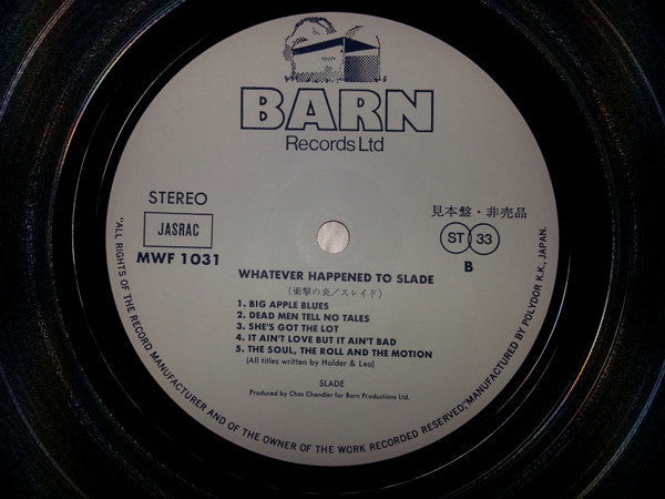 Slade - Whatever Happened To Slade (Vinyl, LP, Album, Promo) Very Good Plus (VG+) / Very Good Plus (VG+)