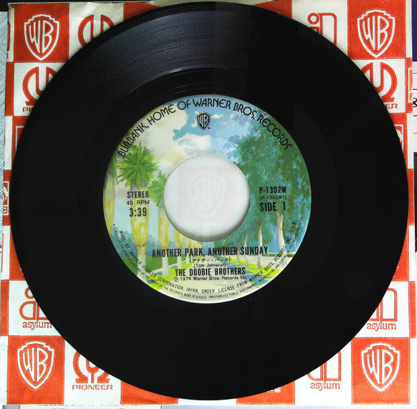 The Doobie Brothers - Another Park, Another Sunday / Black Water (Vinyl, 7", 45 RPM, Single) Very Good Plus (VG+) / Very Good Plus (VG+)