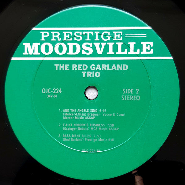 The Red Garland Trio - Moodsville Volume 6 (Vinyl, LP, Album, Reissue) Very Good (VG) / Very Good Plus (VG+)