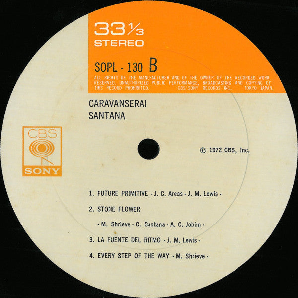 Santana - Caravanserai (Vinyl, LP, Album)