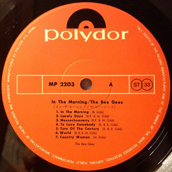 Bee Gees - In The Morning (Vinyl, LP, Stereo, Compilation)