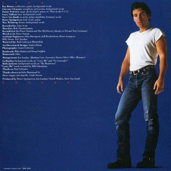 Bruce Springsteen - Born In The USA (Vinyl, LP, Album) Very Good (VG) / Very Good Plus (VG+)