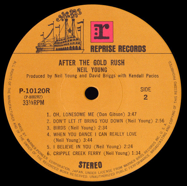 Neil Young - After The Gold Rush (Vinyl, LP, Album, Reissue)