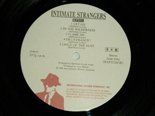 Intimate Strangers (2) - Charm (Vinyl, LP, Album, Promo) Very Good Plus (VG+) / Very Good Plus (VG+)