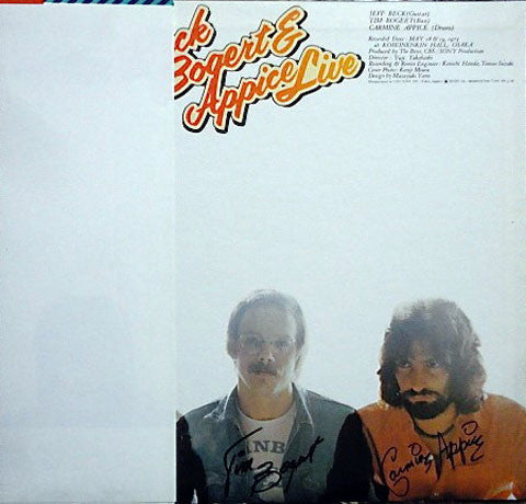 Beck, Bogert & Appice - Beck, Bogert & Appice Live (Vinyl, LP, Albu...