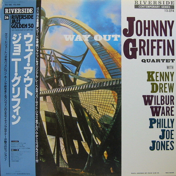 The Johnny Griffin Quartet - Way Out! (Vinyl, LP, Album, Reissue, Mono) Near Mint (NM or M-) / Very Good Plus (VG+)