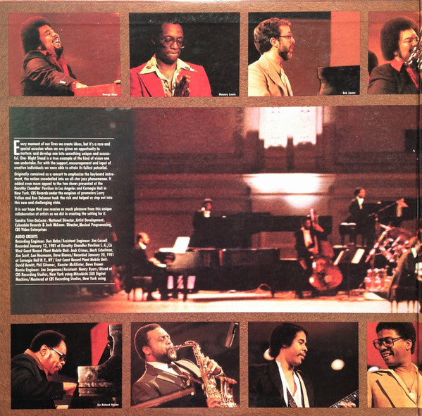 Various - One Night Stand: A Keyboard Event (2xVinyl, LP, Album) Very Good Plus (VG+) / Very Good Plus (VG+)
