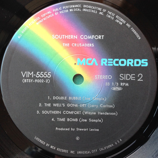 The Crusaders - Southern Comfort = サザン・コンフォート (Vinyl, LP, Album, Reissue) Very Good Plus (VG+) / Very Good Plus (VG+)