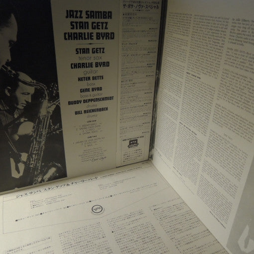 Stan Getz - Jazz Samba (Vinyl, LP, Album, Reissue) Very Good (VG) / Good Plus (G+)