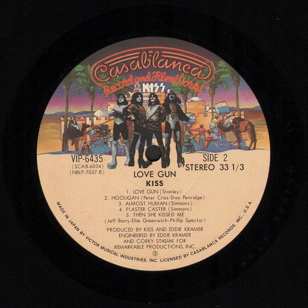 Kiss - Love Gun (Vinyl, LP, Album, Stereo)
