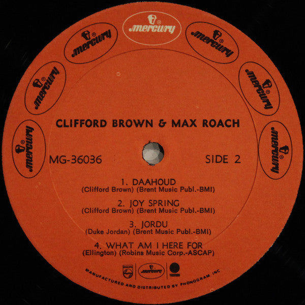 Clifford Brown And Max Roach - Clifford Brown & Max Roach (Vinyl, L...
