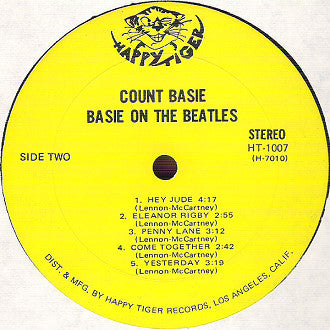 Count Basie - Basie On The Beatles (Vinyl, LP, Album, Stereo) Very Good (VG) / Very Good (VG)