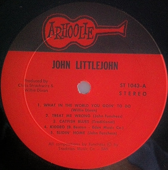 John Littlejohn - John Littlejohn's Chicago Blues Stars (Vinyl, LP, Album, Reissue) Very Good Plus (VG+) / Very Good (VG)