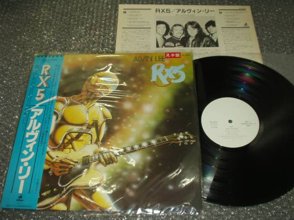 Alvin Lee - RX5 (Vinyl, LP, Album, Promo) Near Mint (NM or M-) / Very Good Plus (VG+)