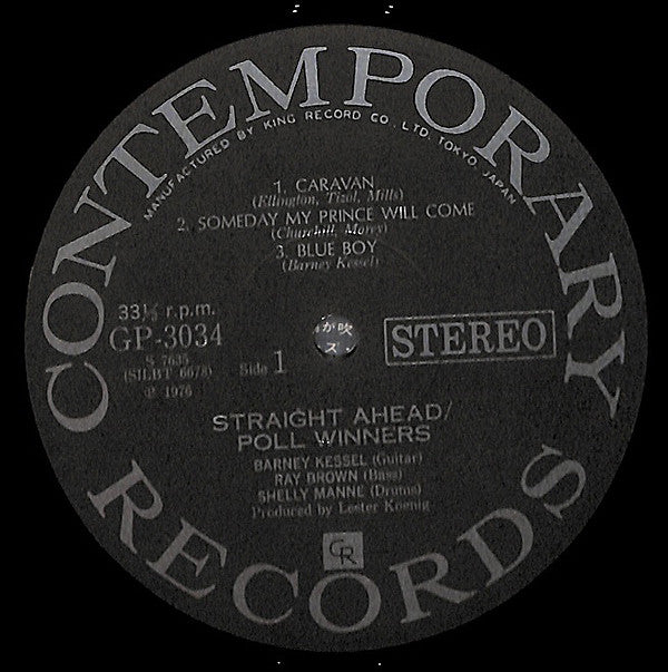 The Poll Winners - Straight Ahead (Vinyl, LP, Album, Reissue, Stereo)