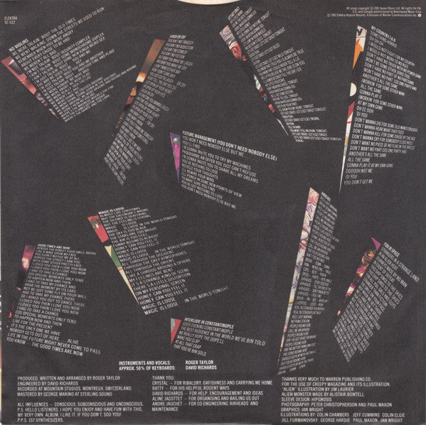Roger Taylor - Roger Taylor's Fun In Space (Vinyl, LP, Album)